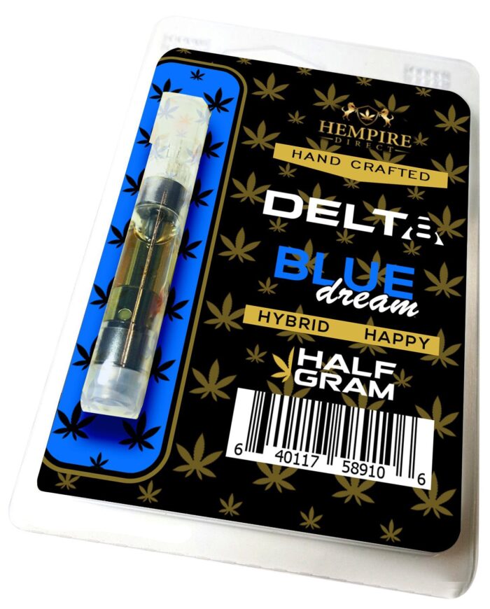 Delta 8 THC Vape Cartridge - Blue Dream - Hempire Direct