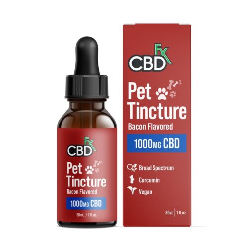 Buy CBDfx Pet CBD Oil 1000mg Bacon Flavored