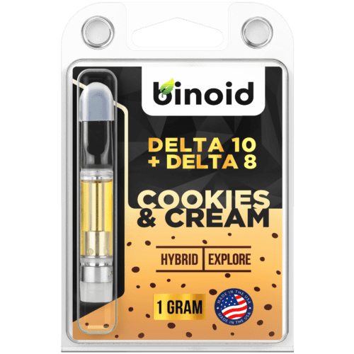 Delta 10 THC Vape Cartridge - Cookies & Cream