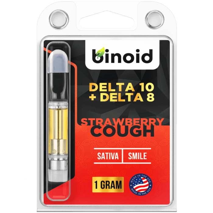 Delta 10 THC Vape Cartridge - Strawberry Cough