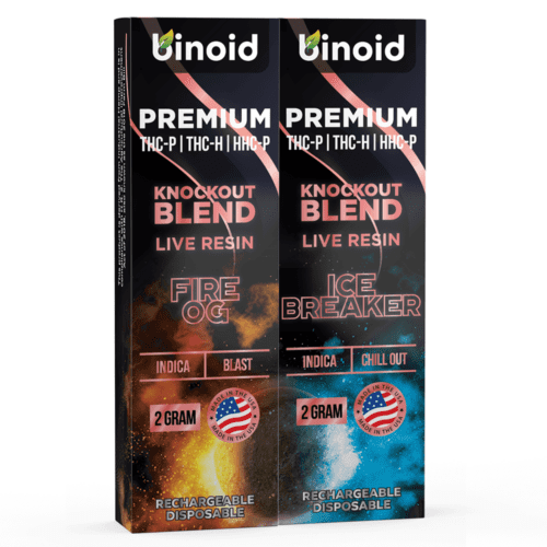 Knockout Blend Live Resin Disposable Bundle - 2 Gram