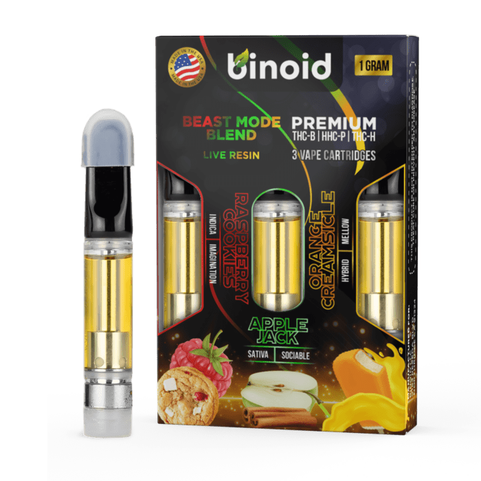 Live Resin Beast Mode Blend Vape Cart HHCP THCB THCH Indica Sativa Hybrid Cartridge Raspberry Cookies Apple Jack Orange Creamsicle Buy online where to best place near me 1 gram how to 3 Pack Combo