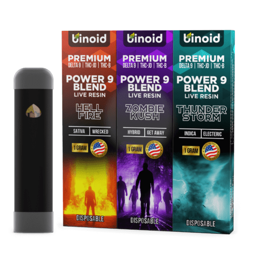 Live Resin Power 9 Blend 3 Pack Disposable Delta 9 THCB THC-JD Indica Buy online where to best place near me 1 gram how to