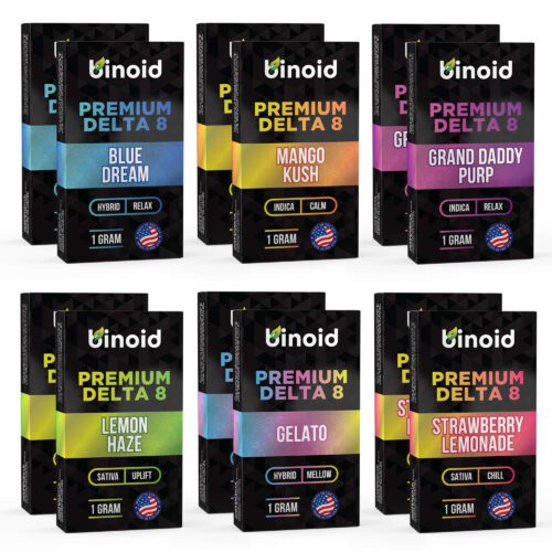 Binoid Delta 8 THC Vape Cartridges - Bundle