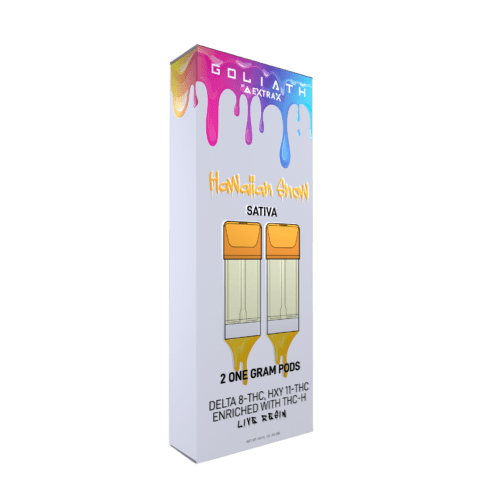11 HXY THC Vape Pods (2-Pack) - Delta Extrax