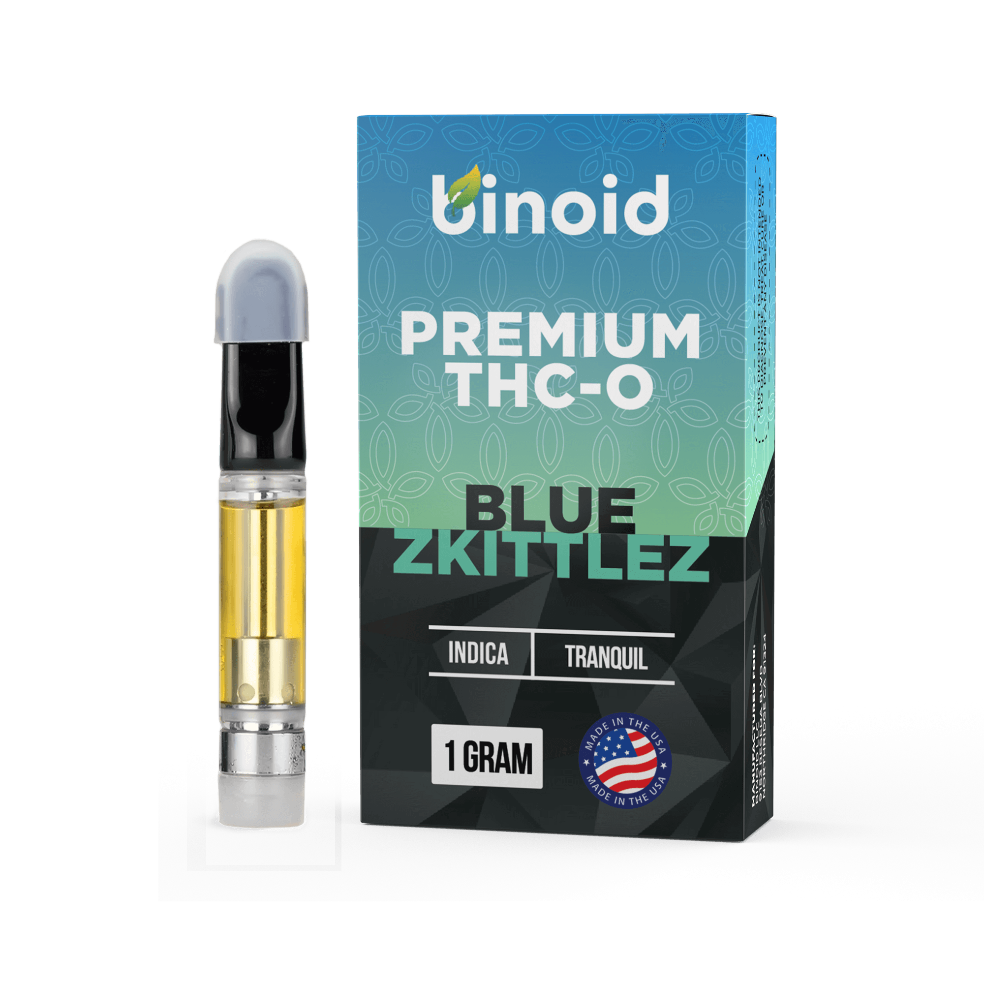 THC-O Vape Cartridges - Blue Zkittlez | Buy THC-O Online | THC-O Vapes