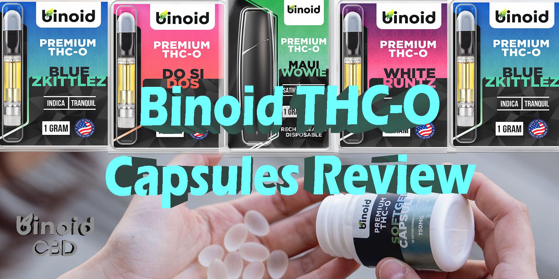 Binoid THCO Softgels Review - Binoid CBD