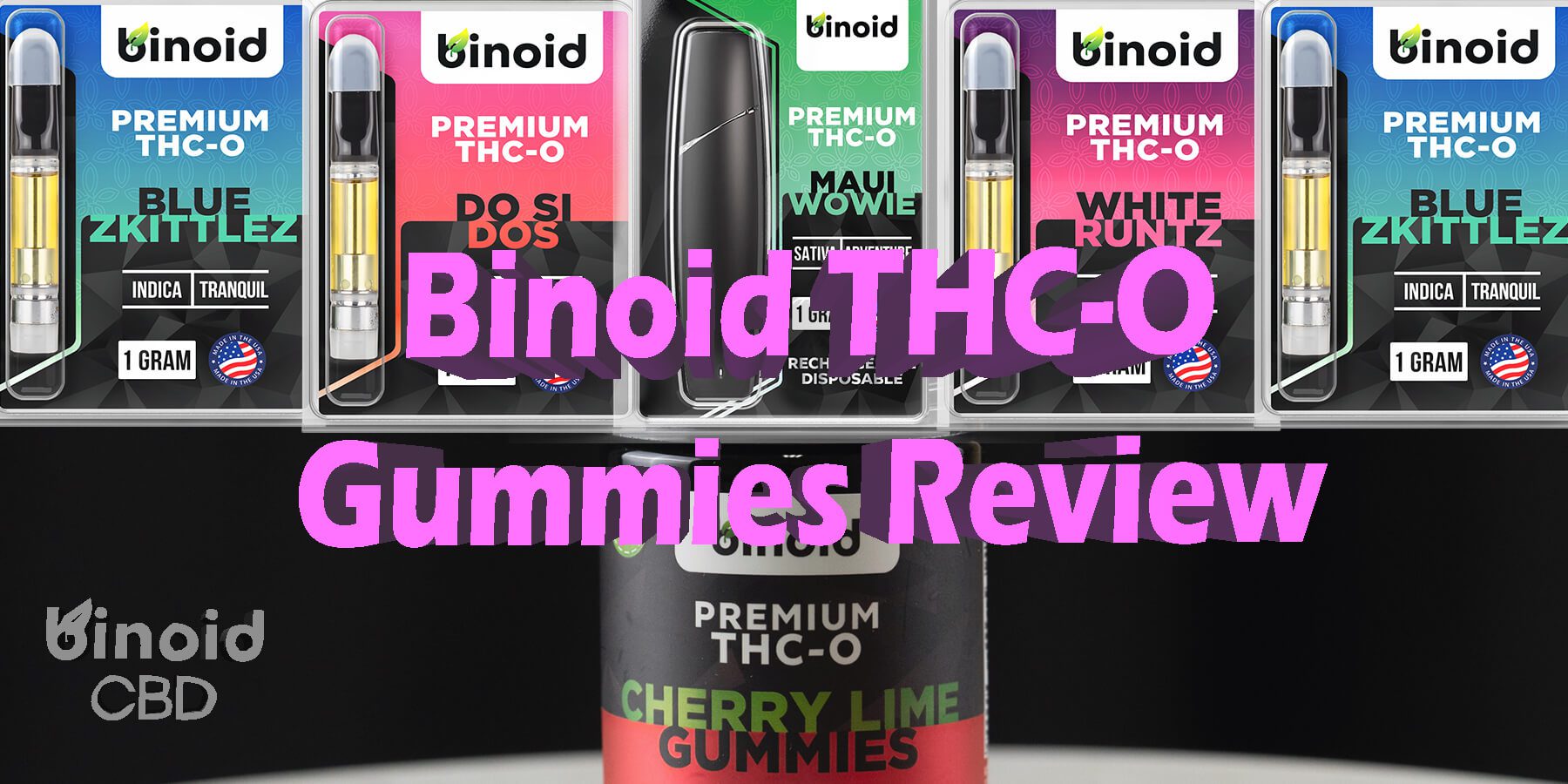 Binoid THC-O Gummies Review | Best THCO Acetate Gummies For Sale