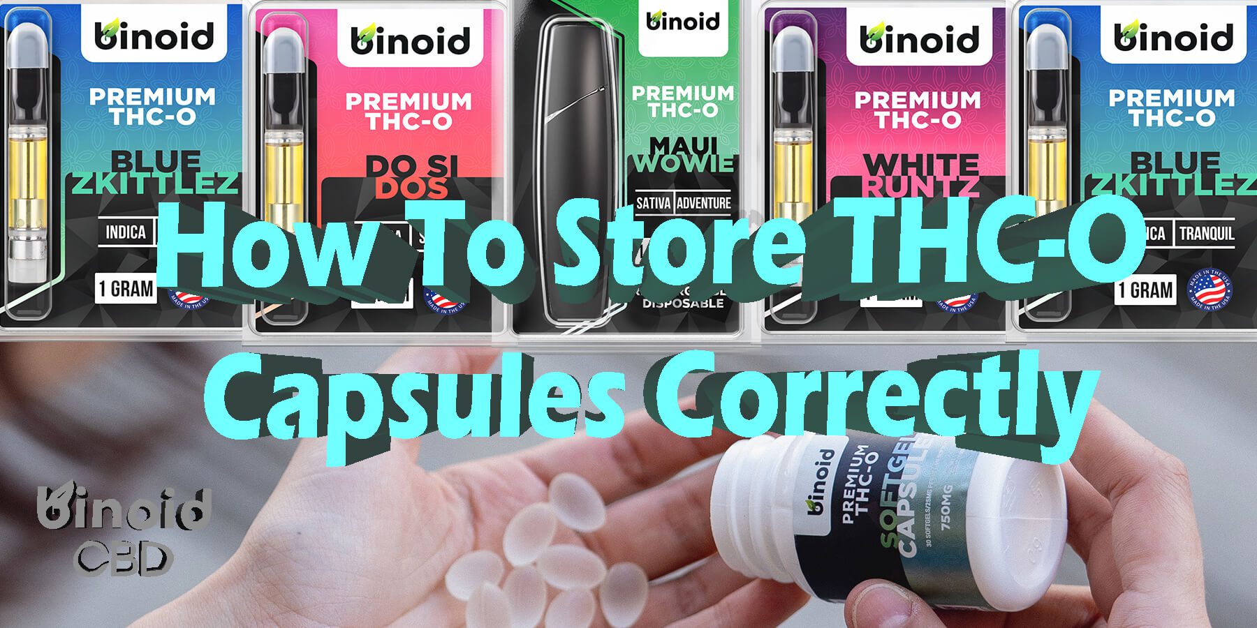 THCO Acetate Shelf Life Expiration Binoid CBD