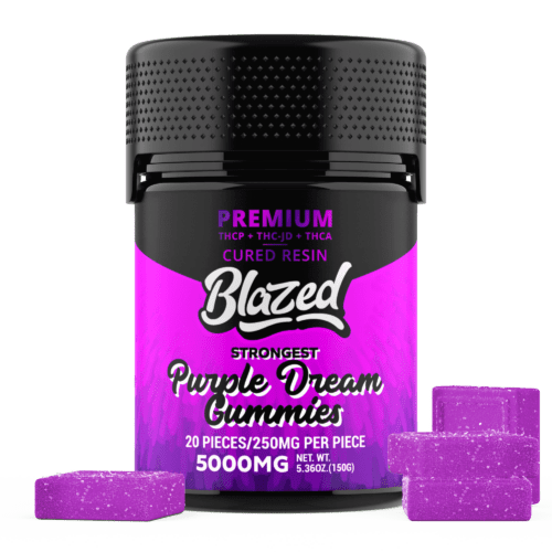 blazed purple dream 5000mg gummy gummies buy deal reddit coupon